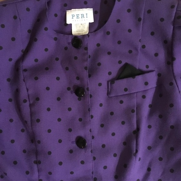 Peri Petites Polka Dot Dress - Picture 4 of 8